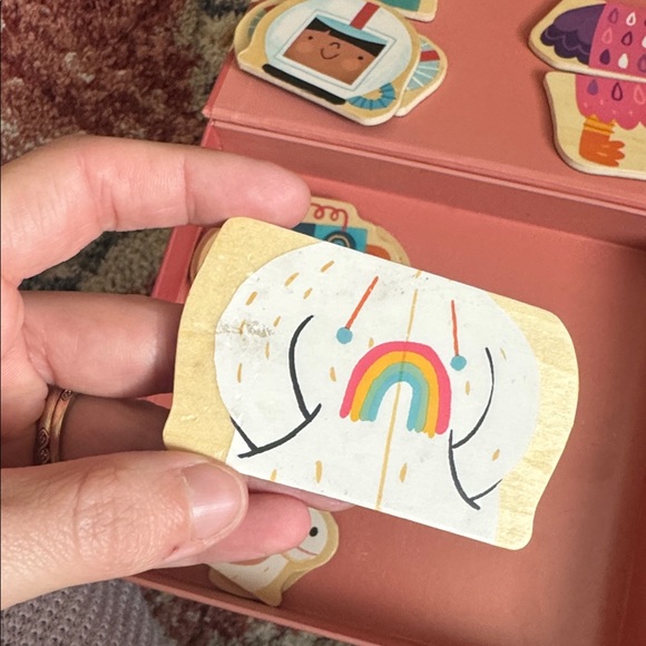 Djeco Magnetic Fancy Up 3 Piece Puzzles Mix and Match 2+ 24 PCS - Picture 3 of 4